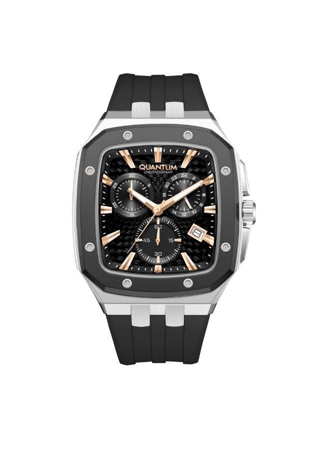 Quantum Men's Silicone Analog Watch HNG1033.552 - 44 mm - Image 1